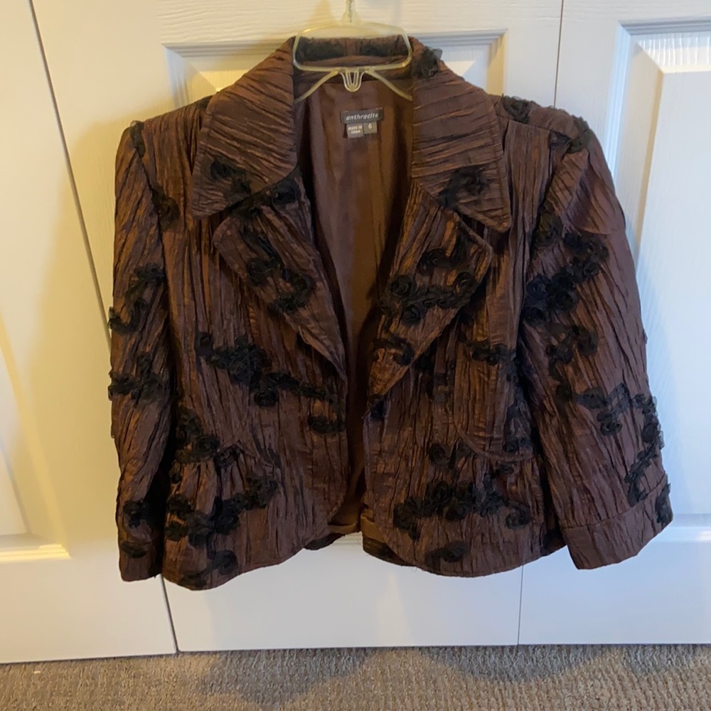 Anthracite Women’s Brown and Black Blazer 6